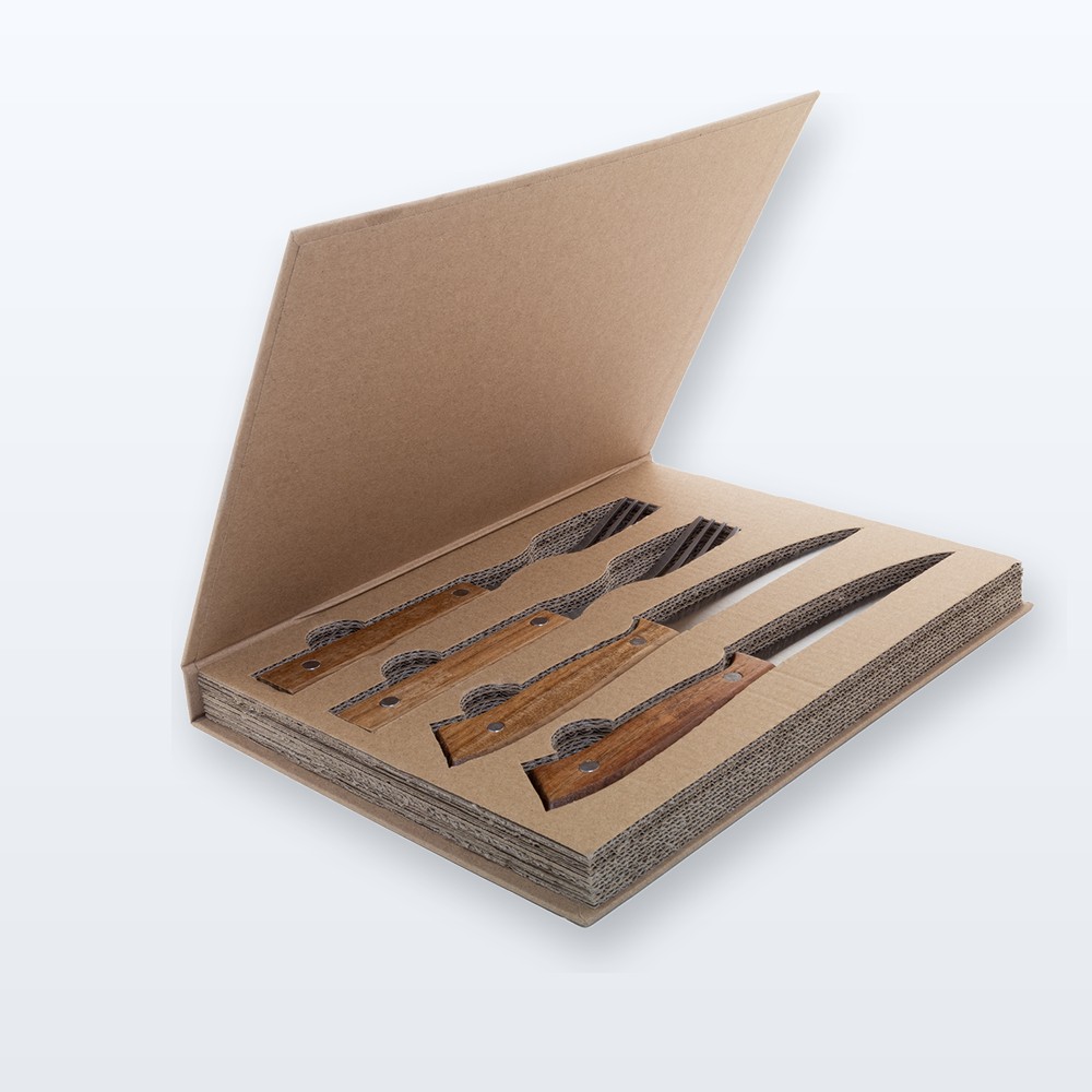 set posate per bistecca - naturale