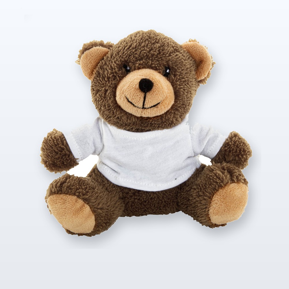 Orsetto di peluche in RPET - marrone