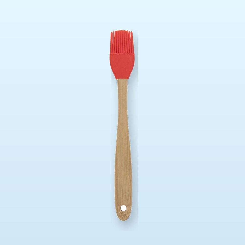 pennello cucina - rosso - naturale