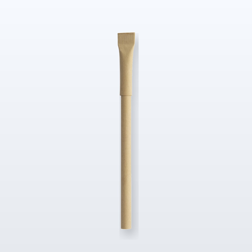 penna a sfera in carta riciclata - naturale