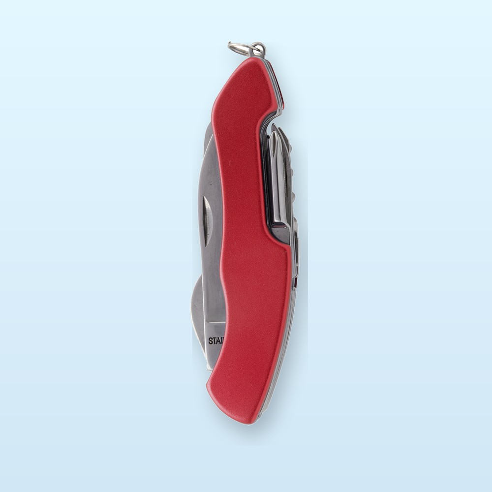 mini coltellino multifunzione - rosso