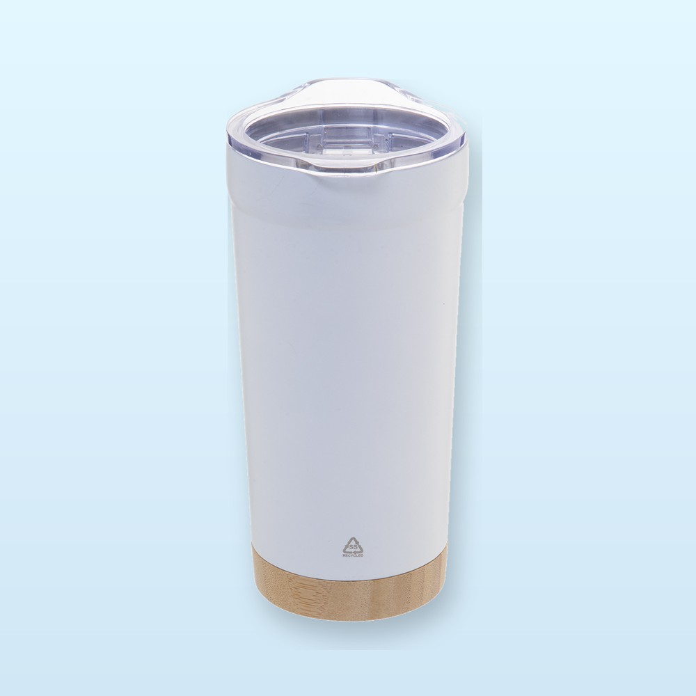Bicchiere termico - bianco