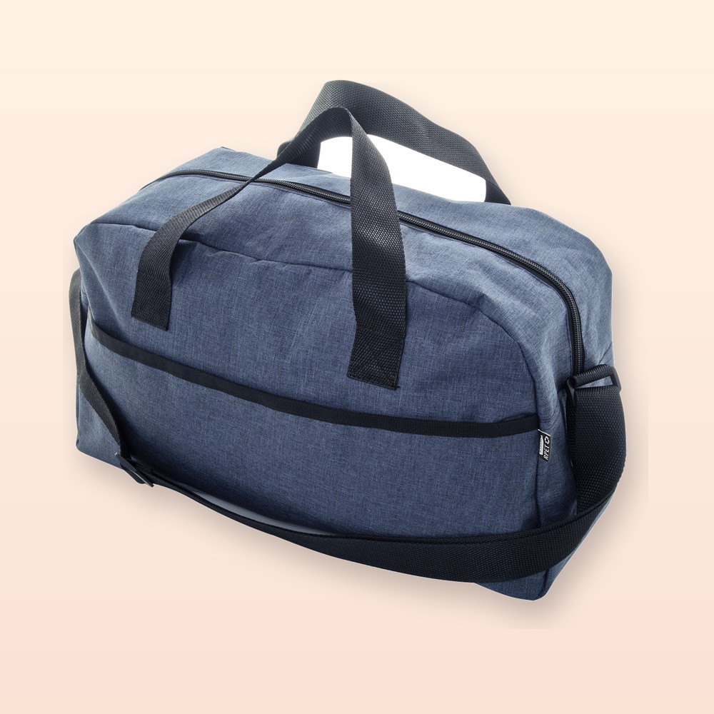 borsa sportiva in RPET - blu scuro