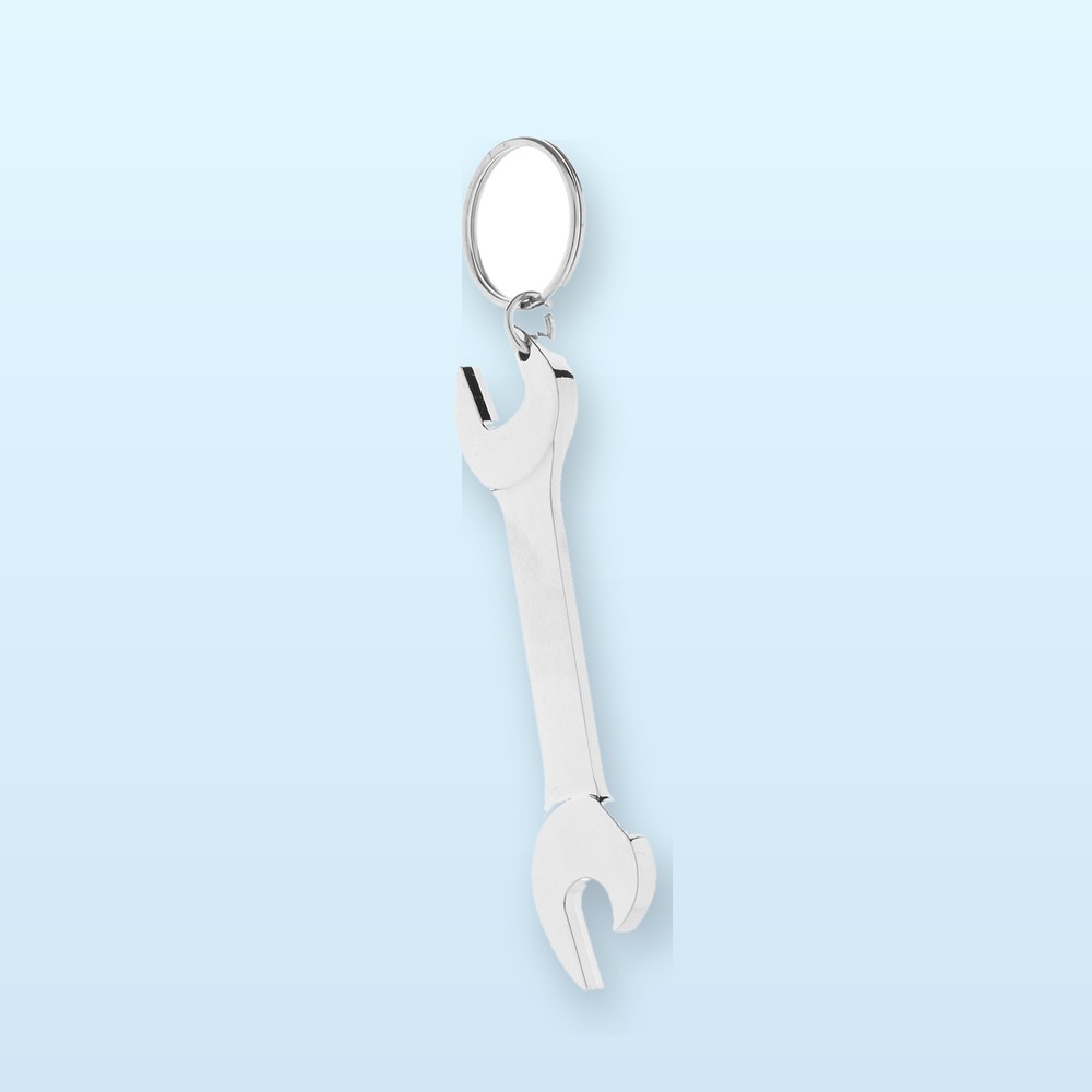 Portachiavi con apribottiglie - argento