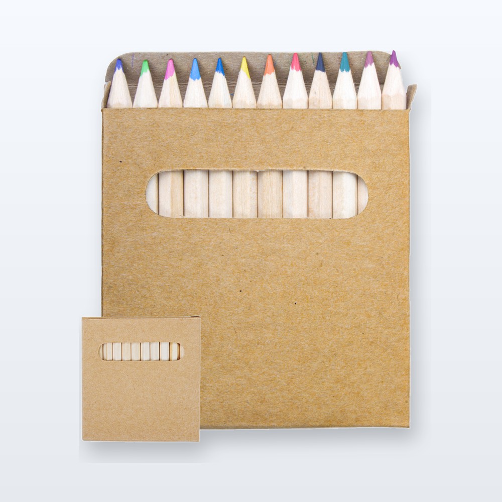 set di 12 matite - naturale
