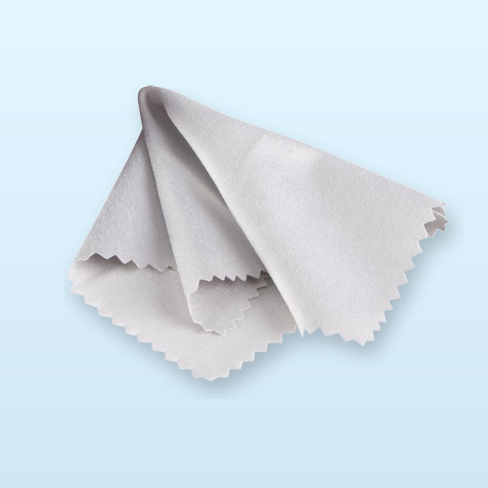 panno pulisci occhiali - bianco