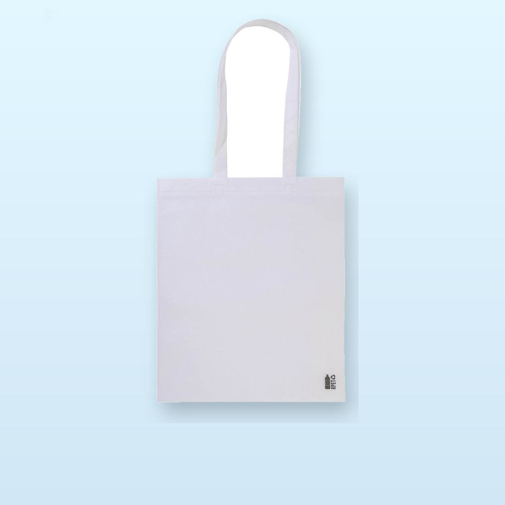 Shopper in RPET - bianco