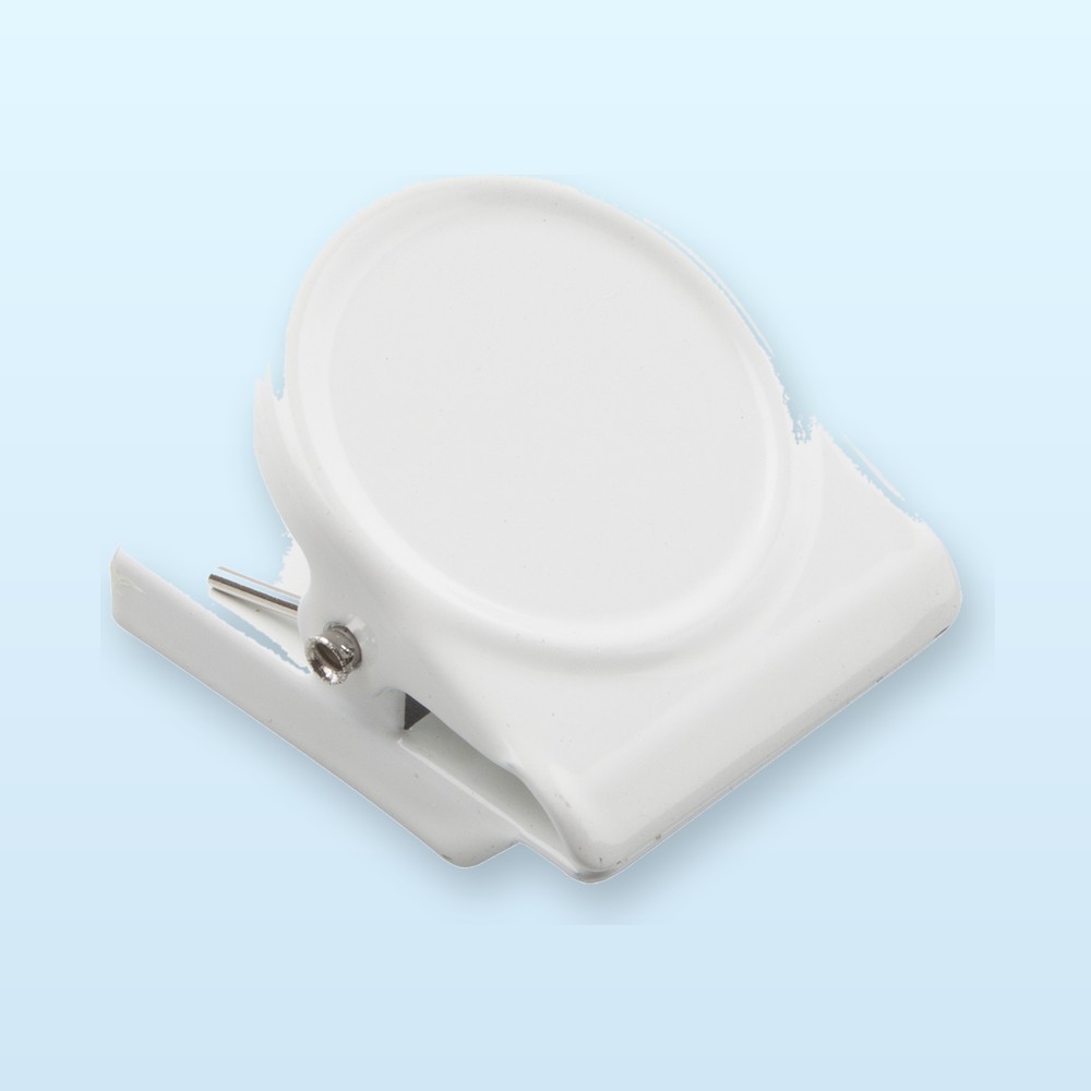 magnete da frigo e clip - bianco