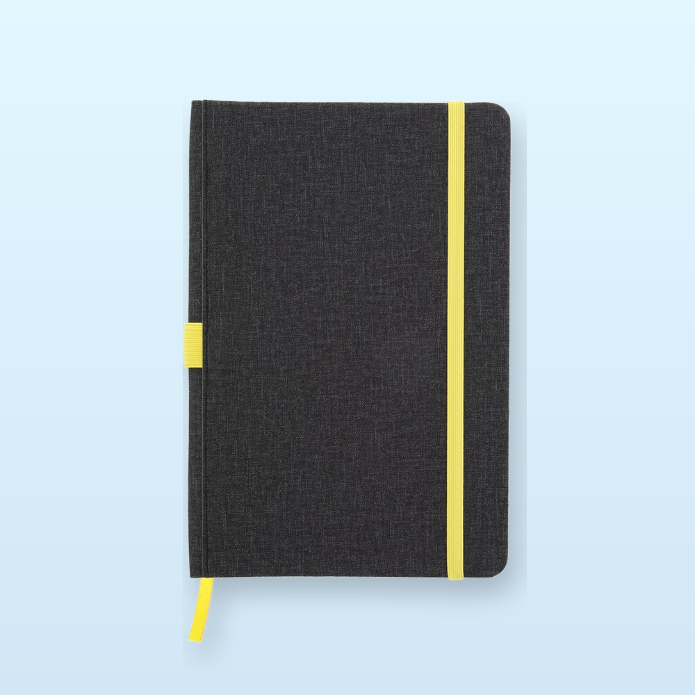 quaderno - giallo - grigio scuro