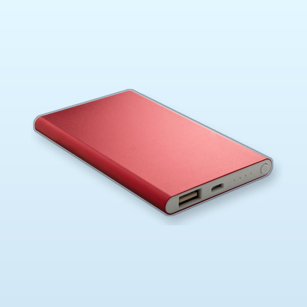 USB power bank - rosso