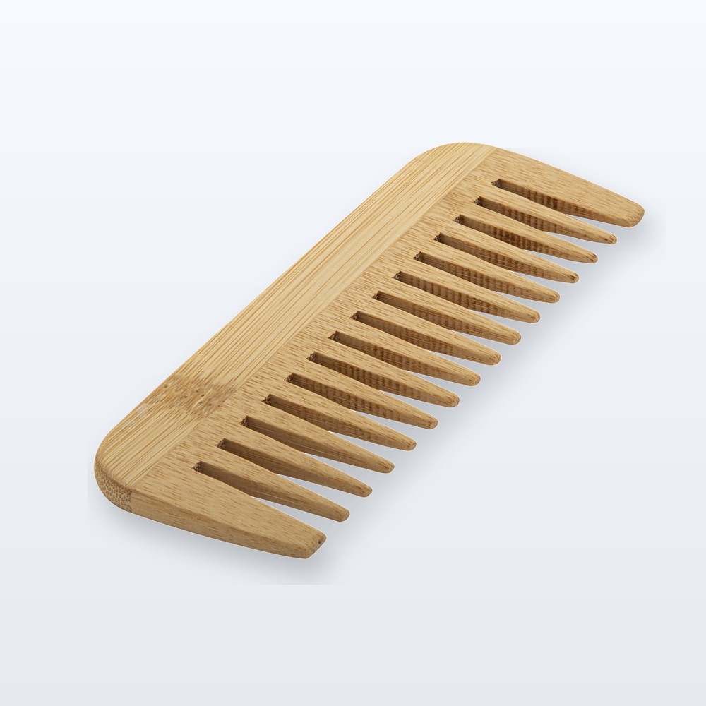 Pettine in bambù - naturale
