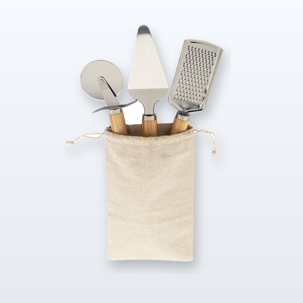 set da tavola per pizza - naturale
