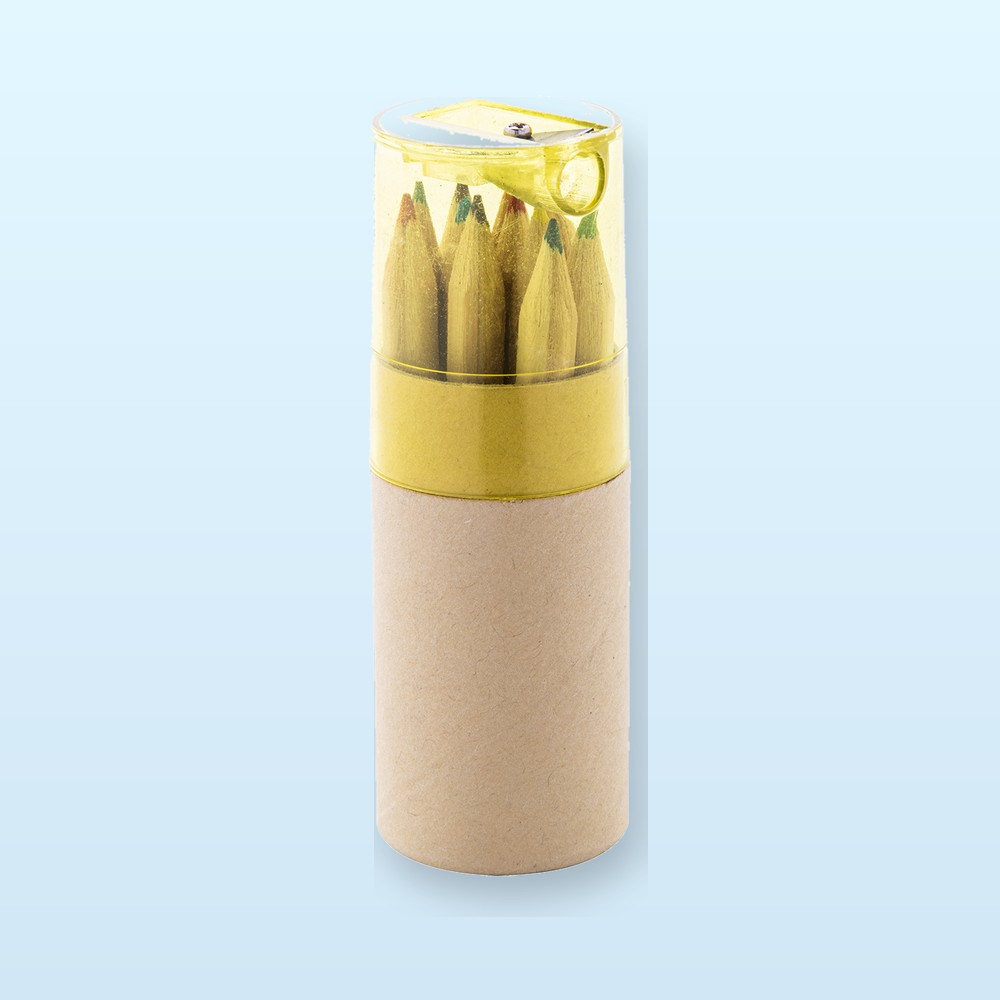 set matite - giallo - naturale