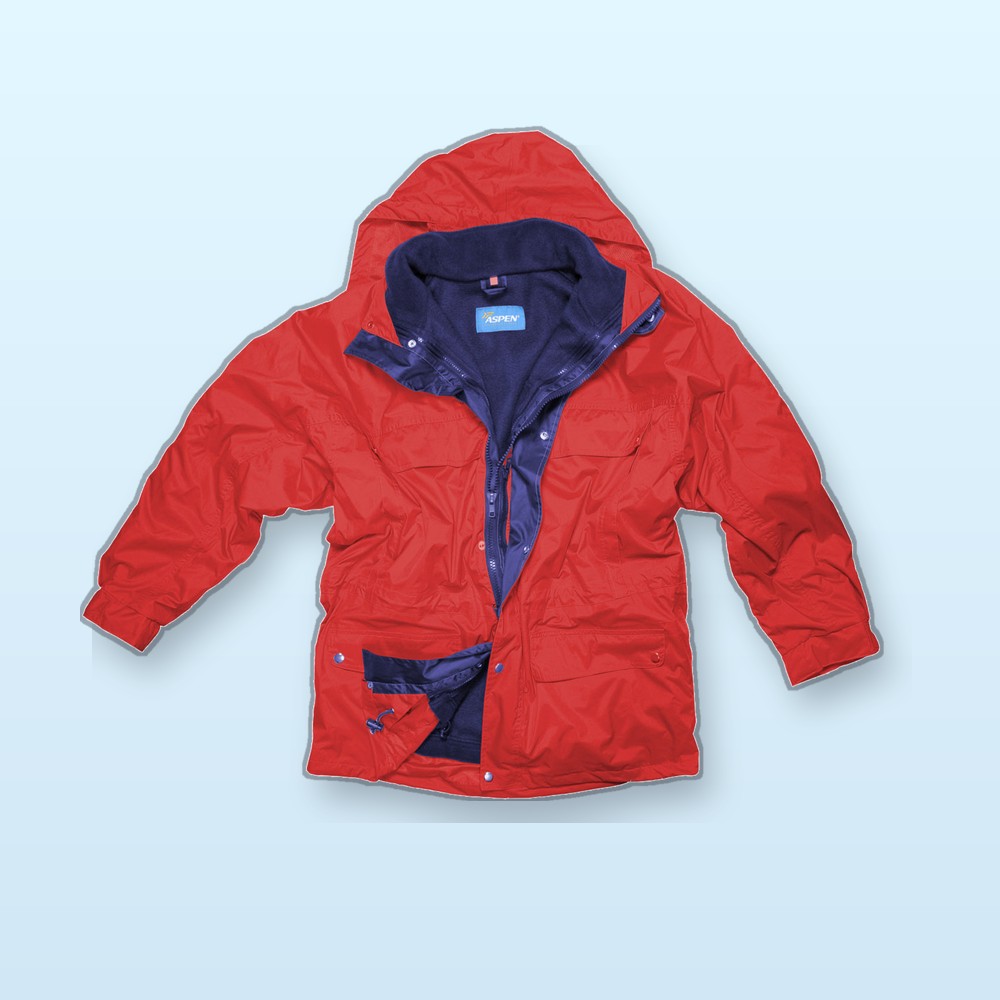 Giacca 3 in 1 - rosso - L