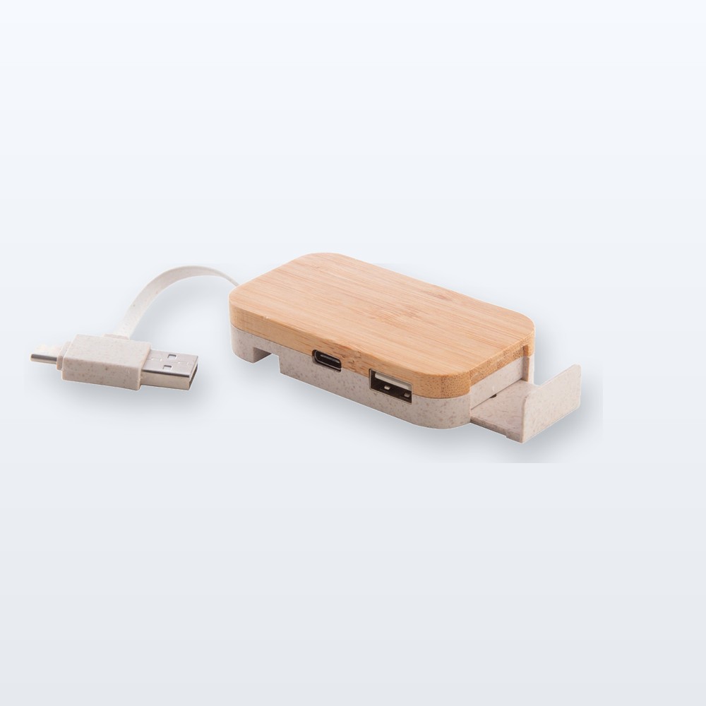 Hub USB - naturale