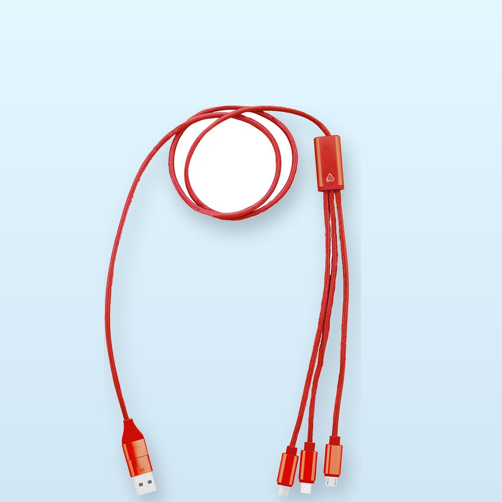Cavo ricarica USB - rosso