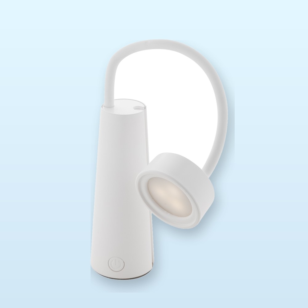 Torcia ricaricabile - bianco