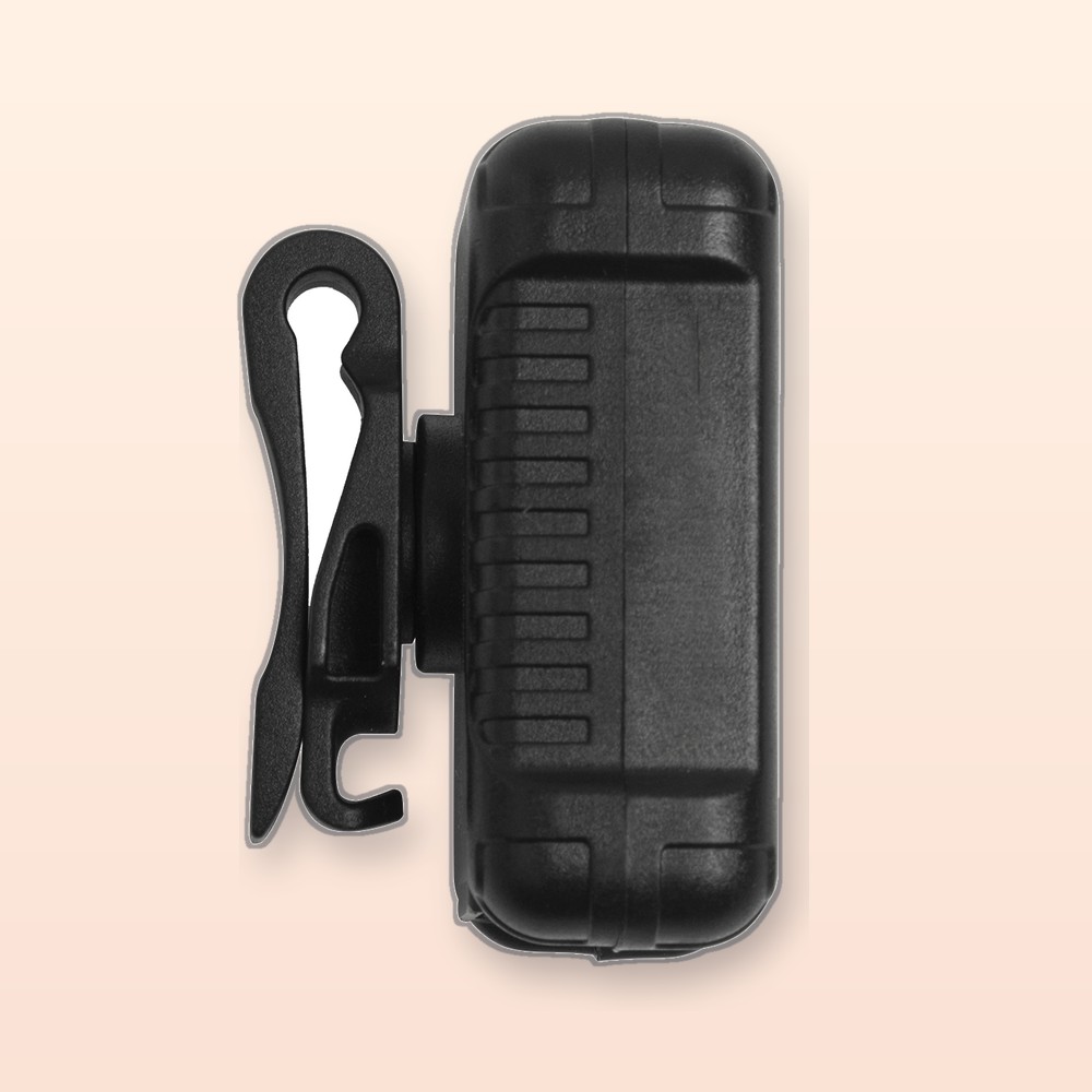 set luci ricaricabili per bicicletta - nero