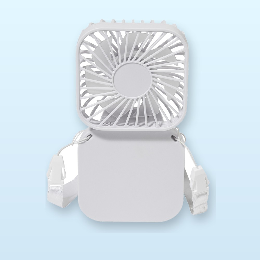 Ventilatore portatile ricaricabile in RABS - bianco