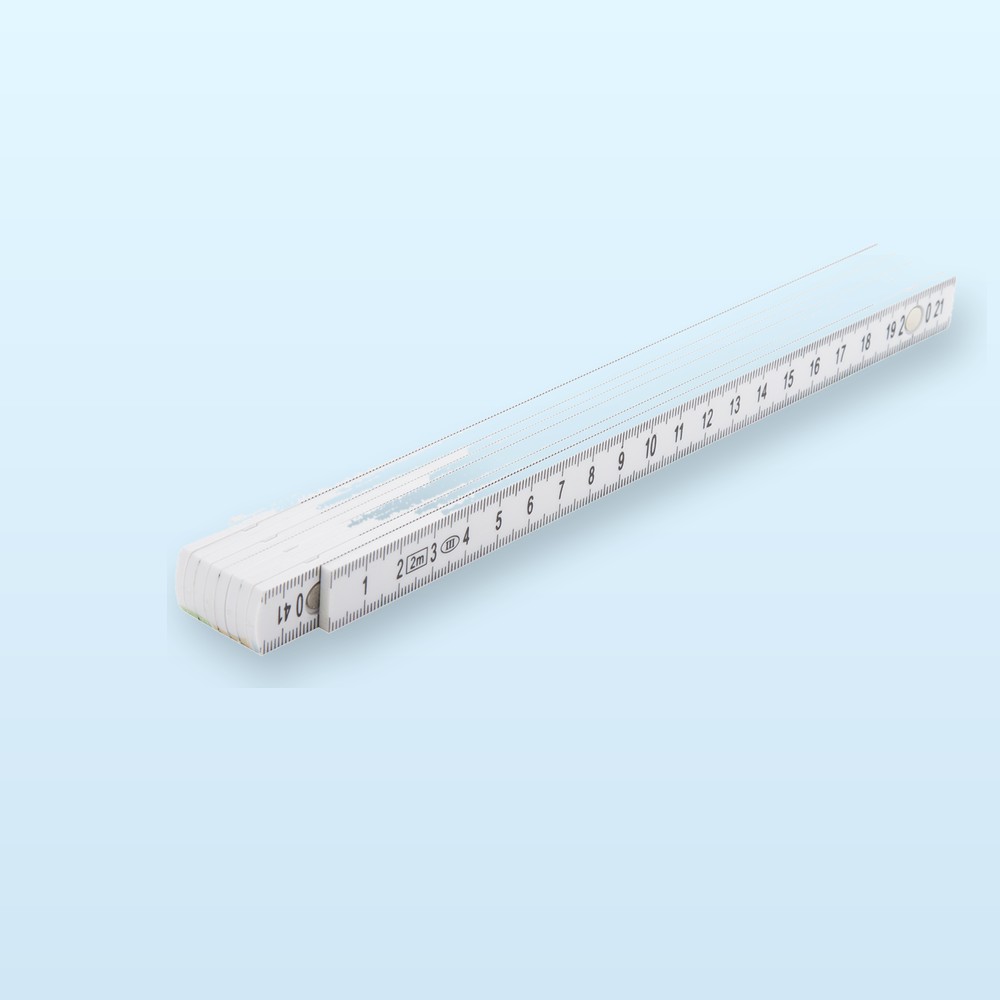 metro pieghevole - bianco