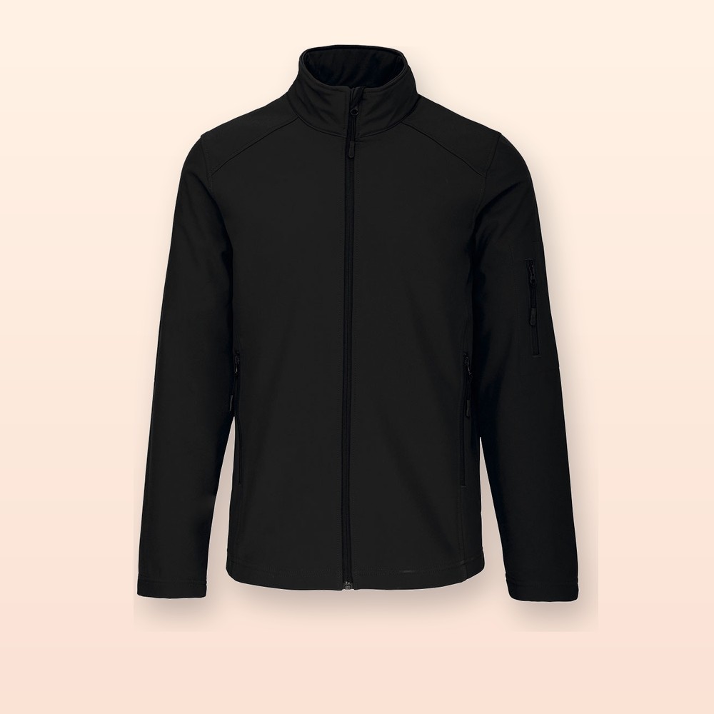 Giacca softshell a 3 strati - nero - XL