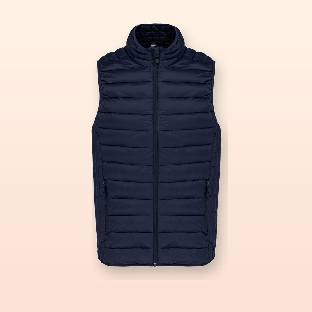 Gilet imbottito - blu scuro - XXL