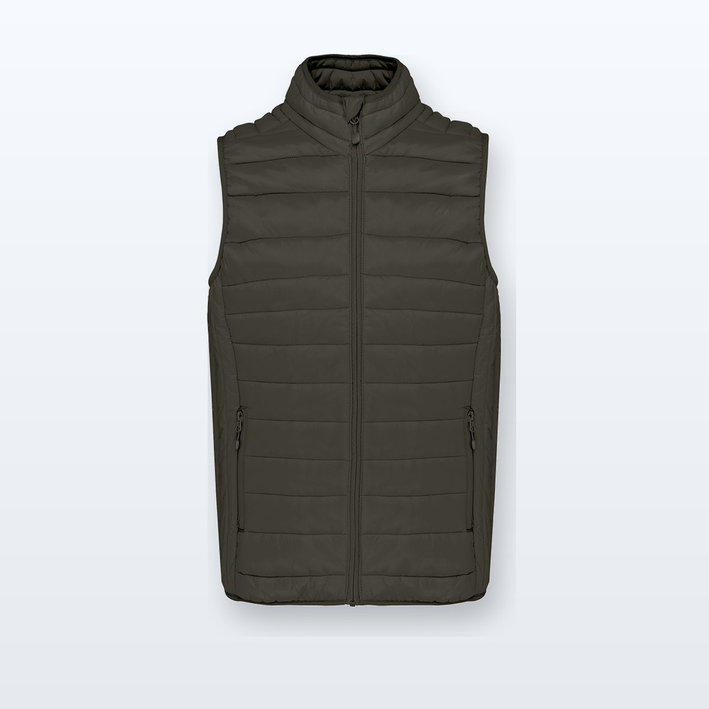 Gilet imbottito - cachi - M
