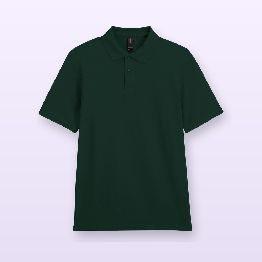 polo in piqué - verde scuro - XXL