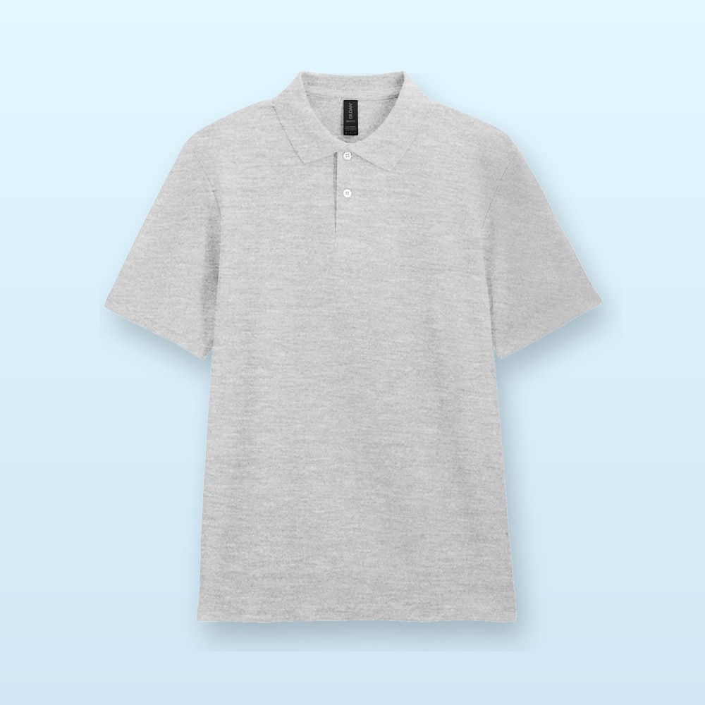 polo in piqué - grigio chiaro - S