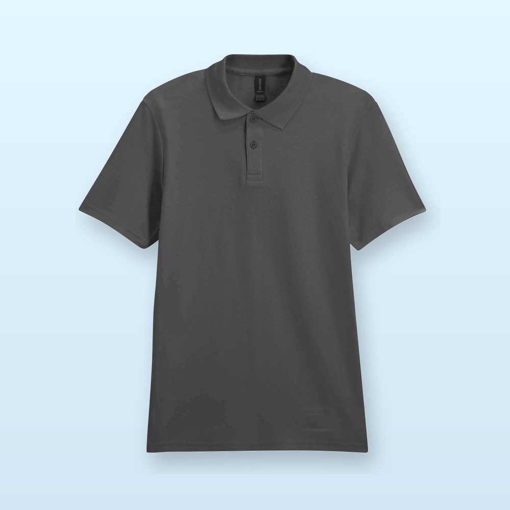 polo in piqué - grigio - XXL