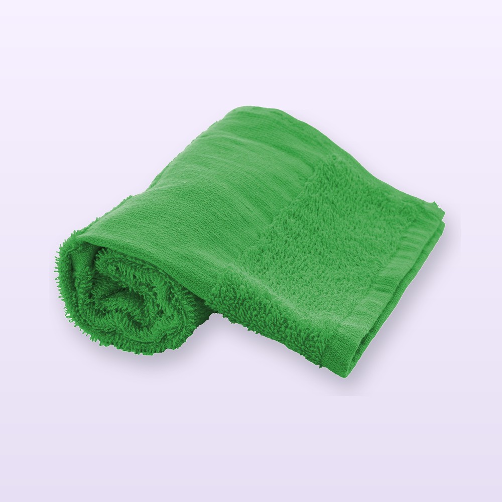 asciugamano in spugna di cotone 30x50cm - verde