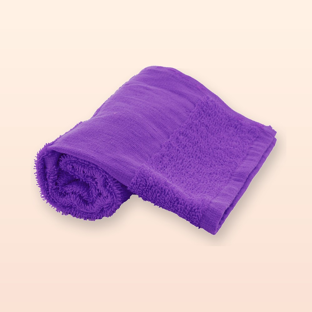 asciugamano in spugna di cotone 30x50cm - viola