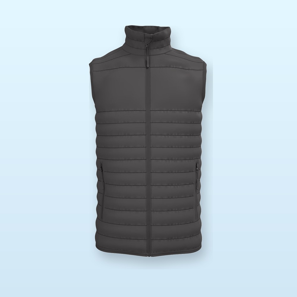 gilet imbottito - grigio scuro - XL