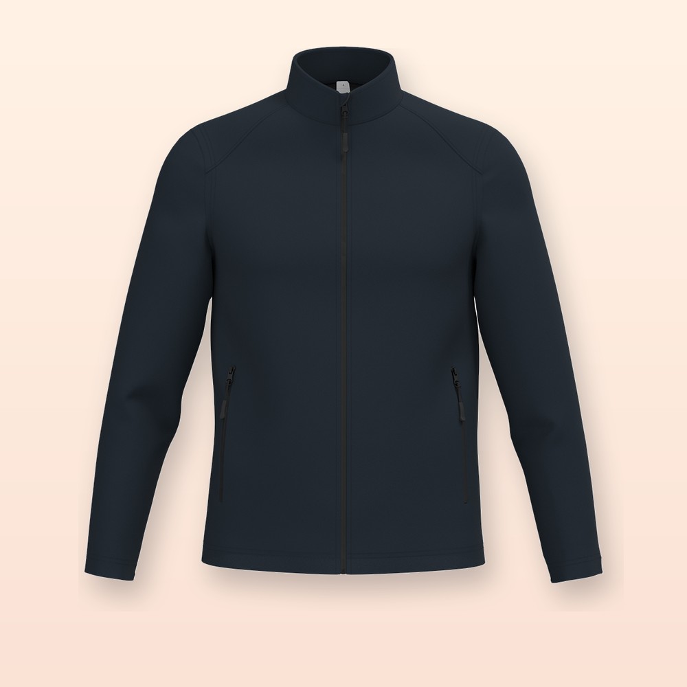 Giacca softshell a 2 strati - blu scuro - S