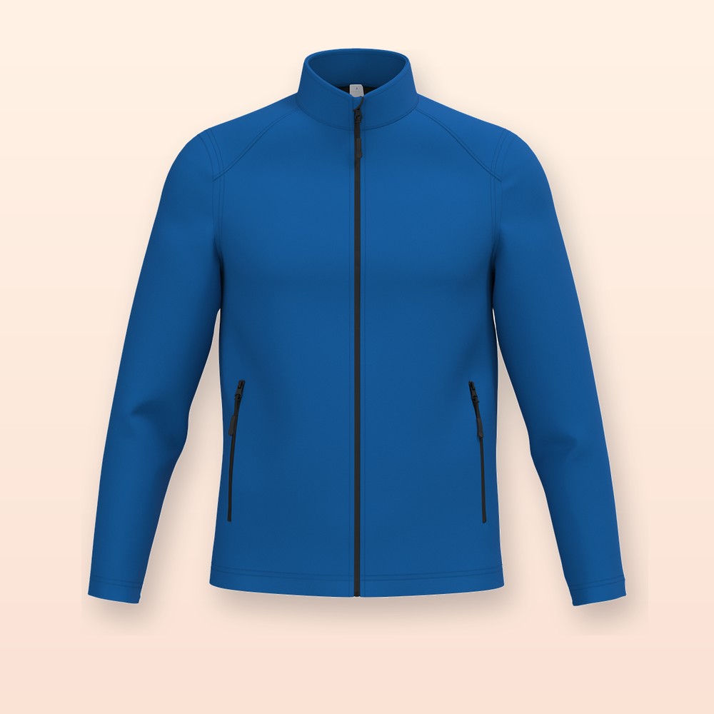 Giacca softshell a 2 strati - blu - M