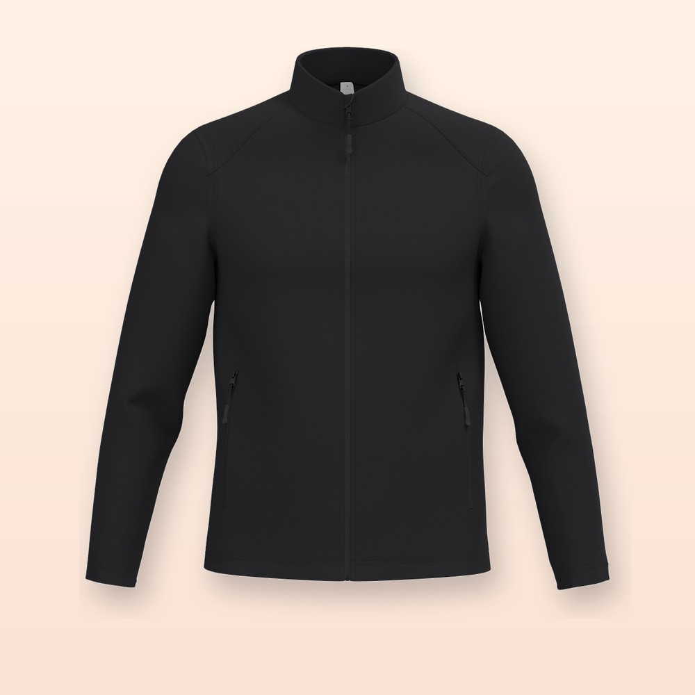 Giacca softshell a 2 strati - nero - XXL