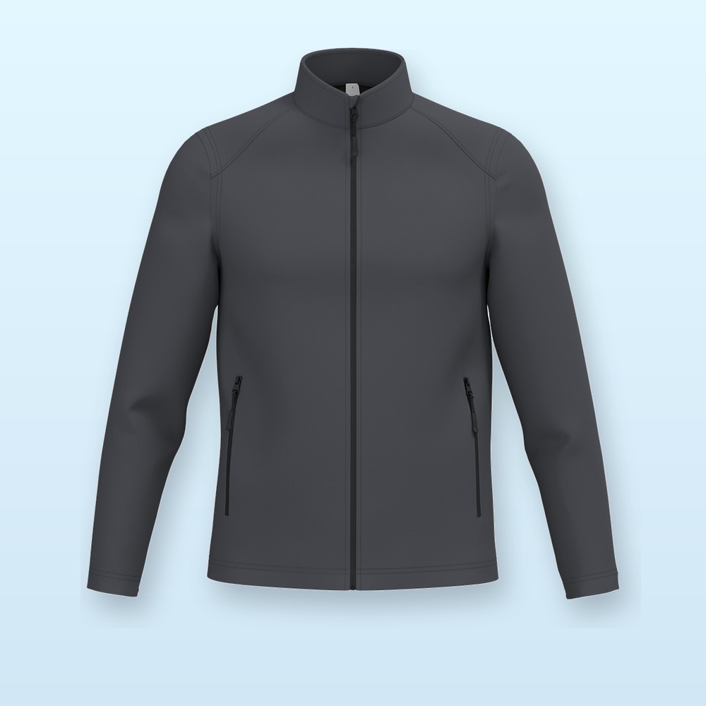 Giacca softshell a 2 strati - grigio scuro - XXL