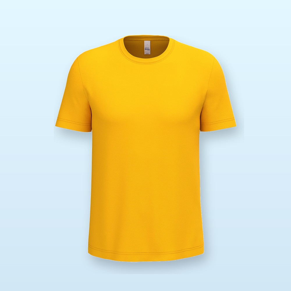T-shirt sportiva - giallo - L
