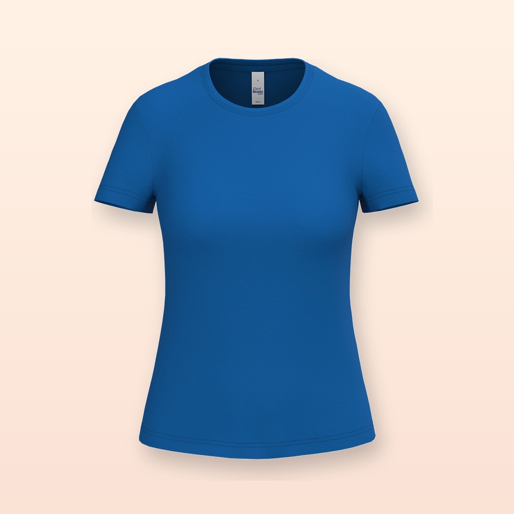 T-shirt sportiva donna - blu - XXL