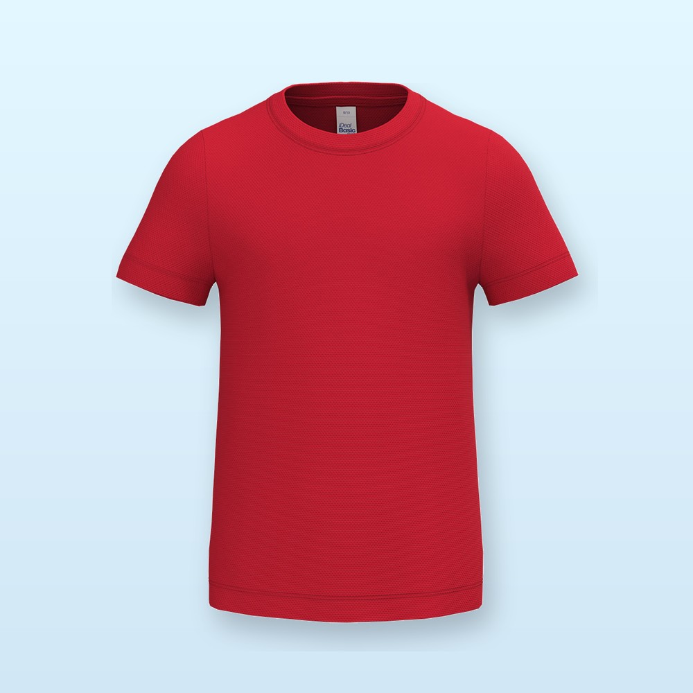 T-shirt sportiva bambino - rosso - 6-8
