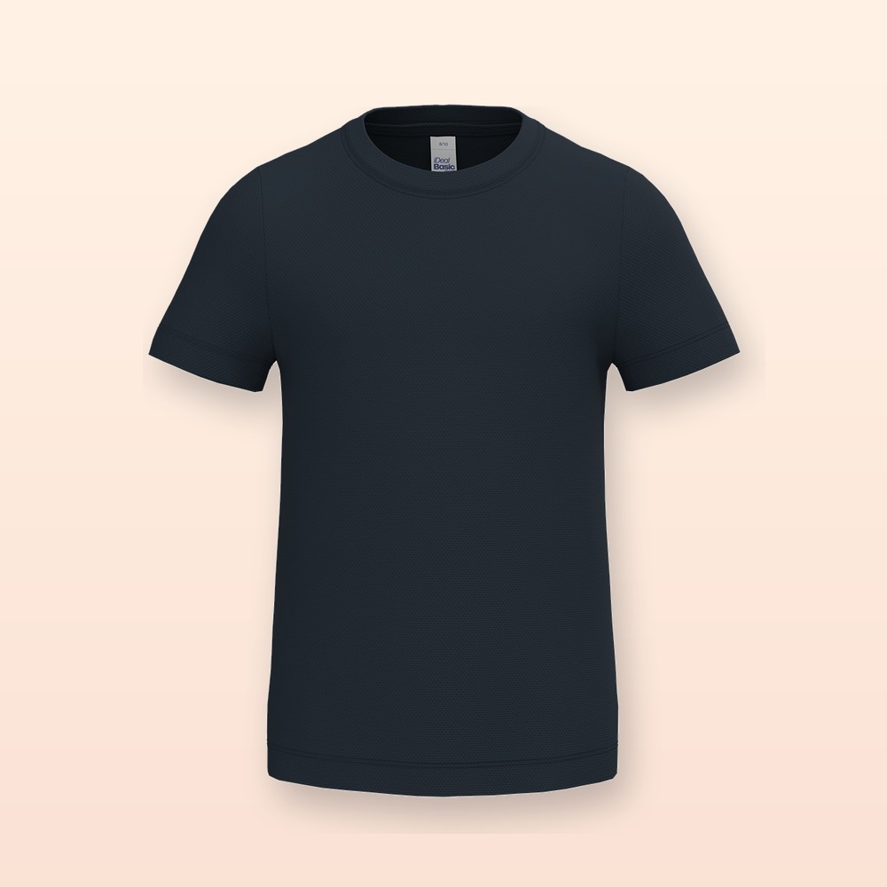 T-shirt sportiva bambino - blu scuro - 6-8