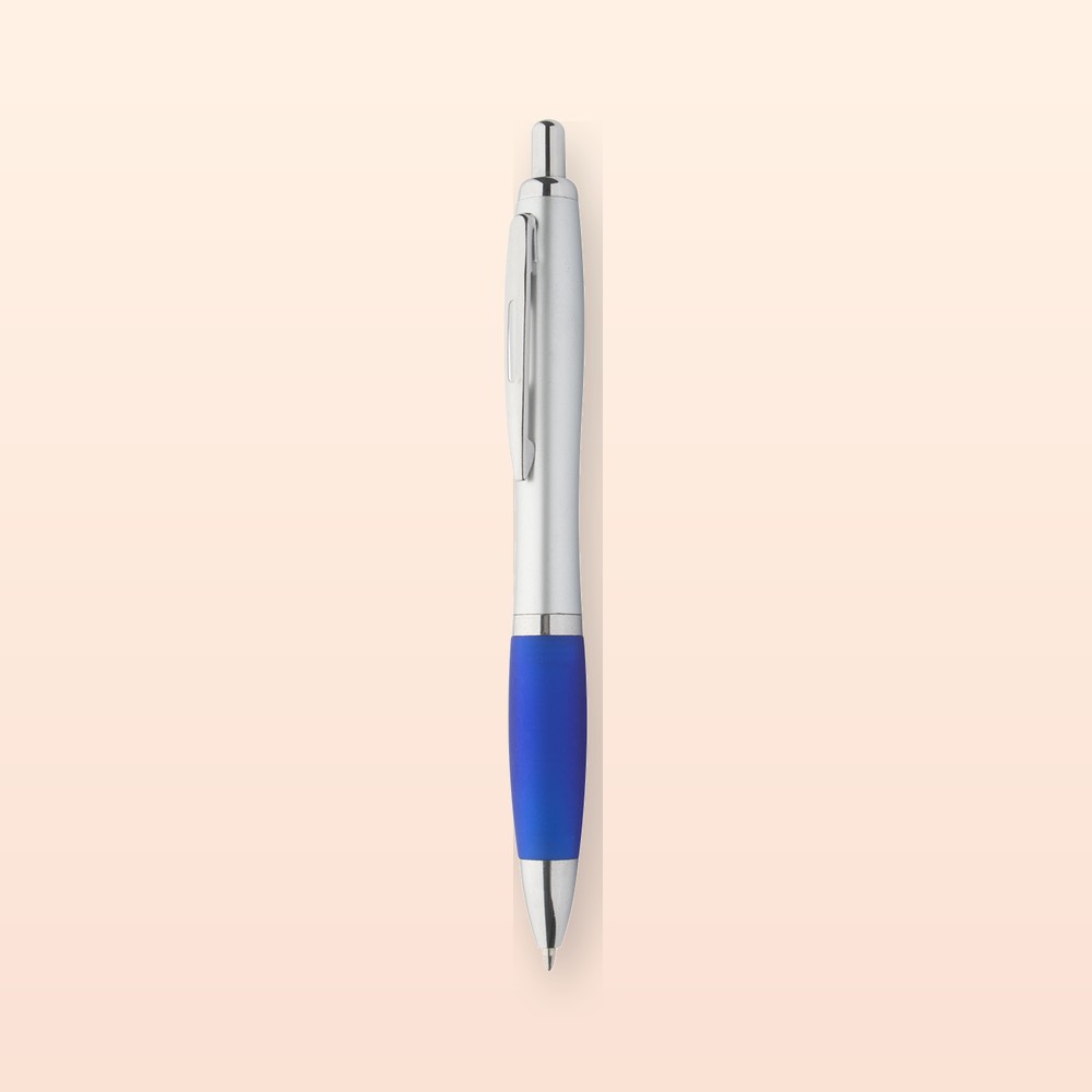 penna a sfera - blu - argento