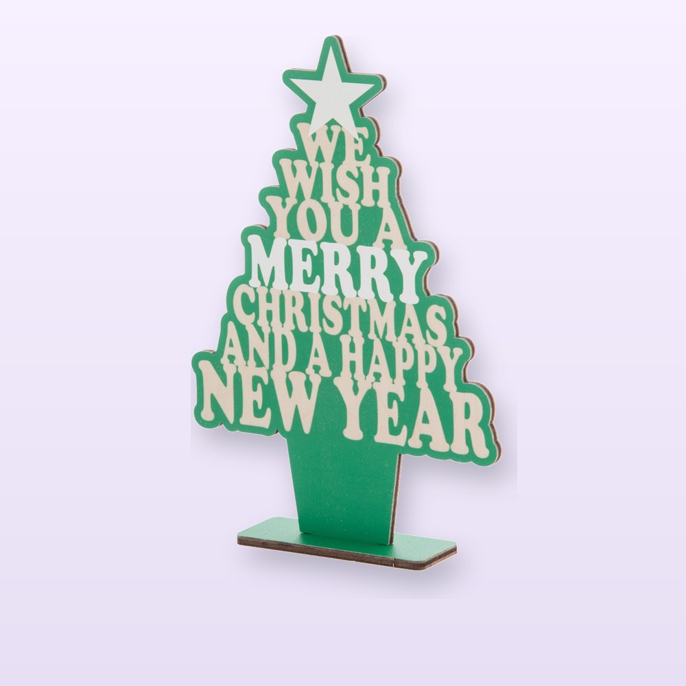 Albero di Natale da scrivania - verde