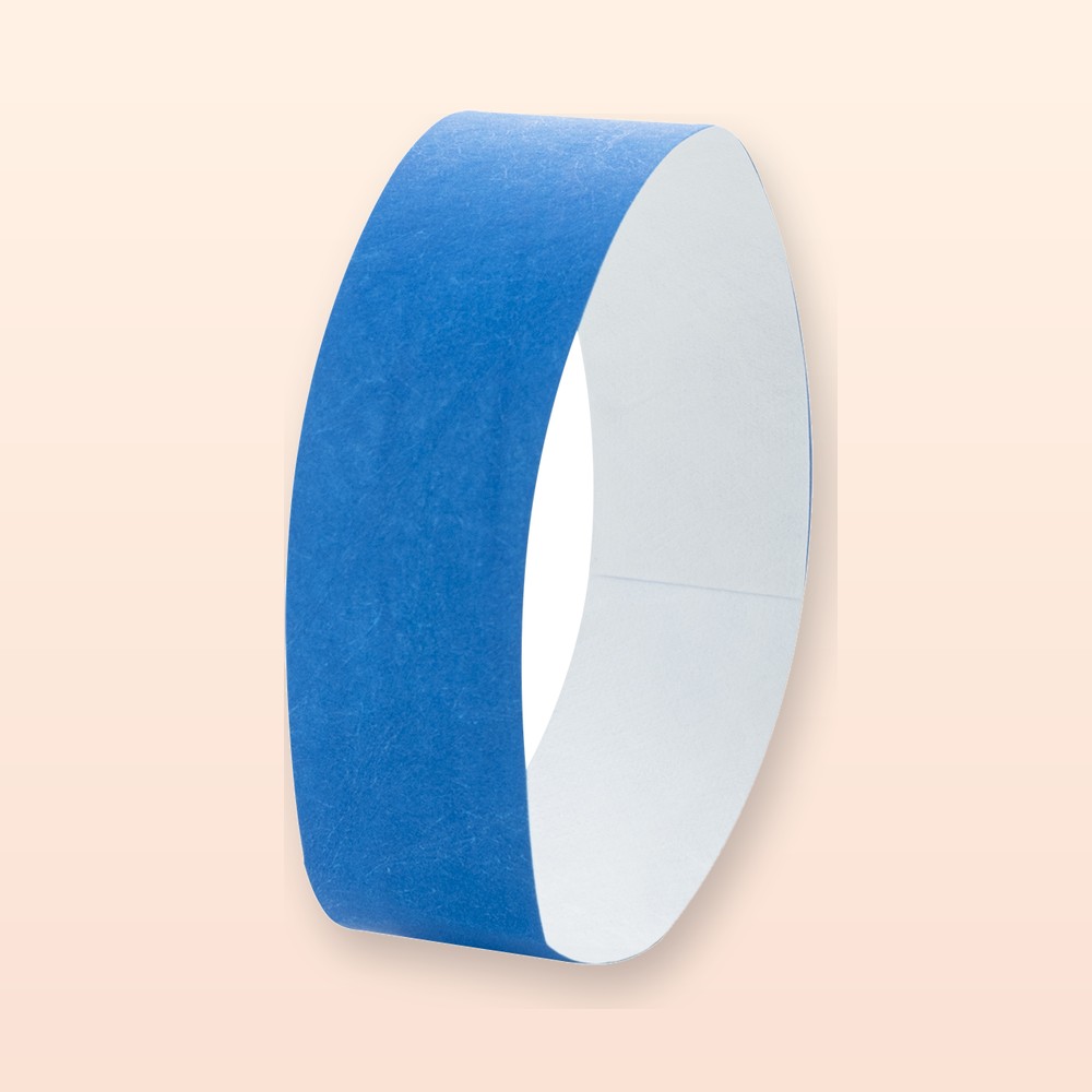 braccialetti in tyvek (10 pz) - blu