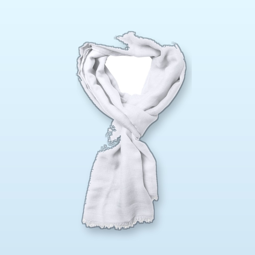 foulard da donna - bianco