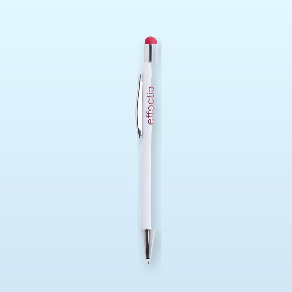 penna a sfera capacitiva - rosso - bianco