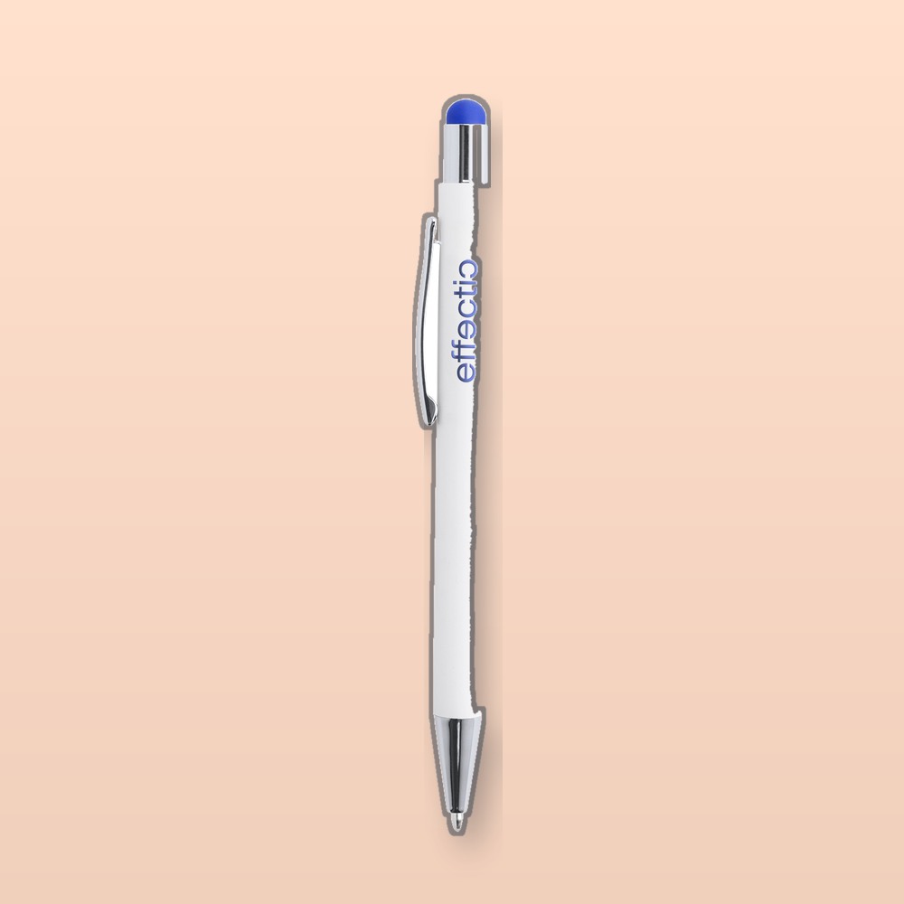 penna a sfera capacitiva - blu - bianco