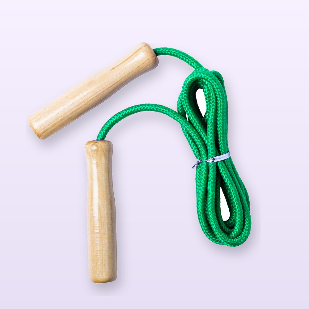 corda per saltare - verde
