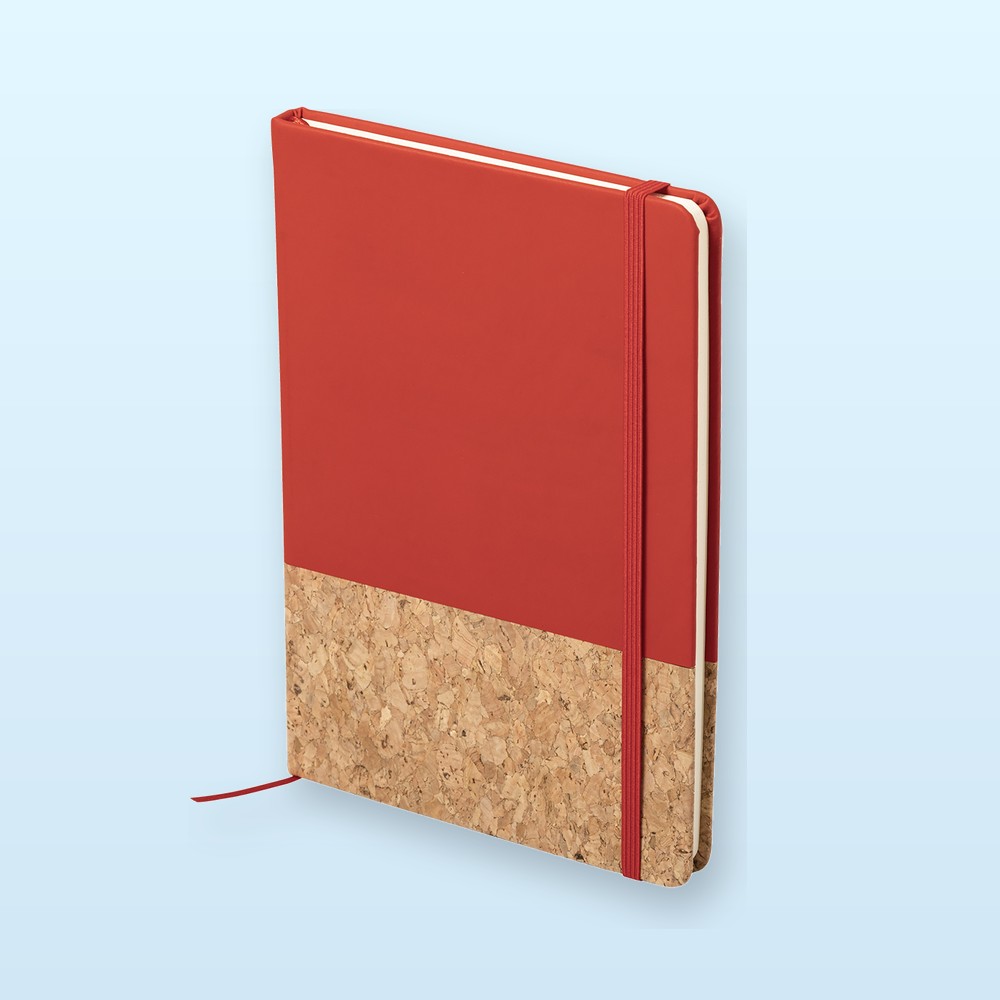 quaderno - rosso - naturale