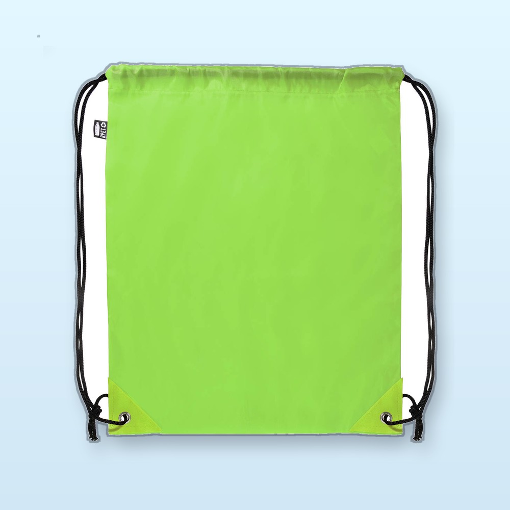 sacca in RPET - lime verde